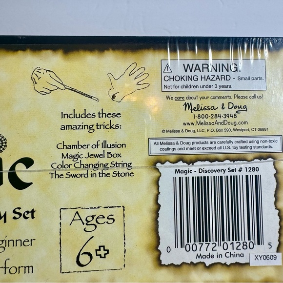 NWT. Melissa & Doug Discovery Magic Set with 4 Classic Tricks, Solid-Wood - Picture 8 of 10